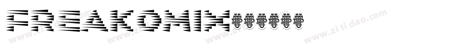 Freakomix字体转换