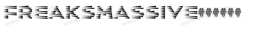 Freaksmassive字体转换