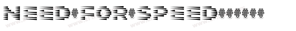 Need-for-Speed字体转换