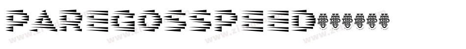 ParegosSpeed字体转换
