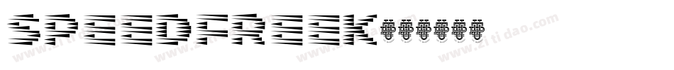 SpeedFreek字体转换