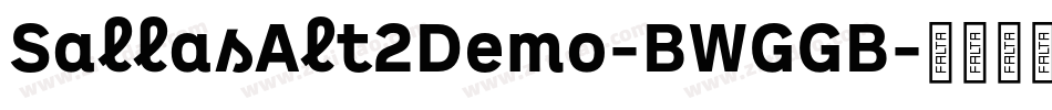SallasAlt2Demo-BWGGB字体转换