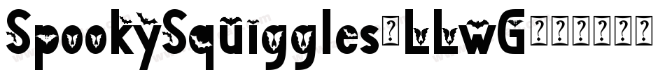 SpookySquiggles-LLwG字体转换