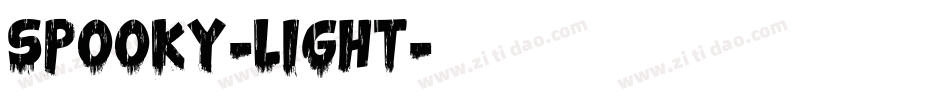 Spooky-Light字体转换
