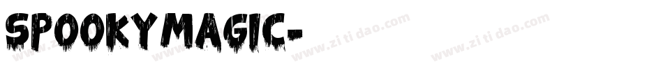 SpookyMagic字体转换