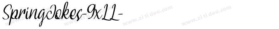 SpringJokes-9xLL字体转换
