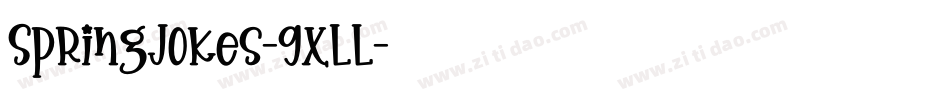 SpringJokes-9xLL字体转换