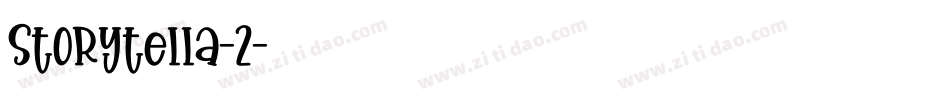 Storytella-2字体转换