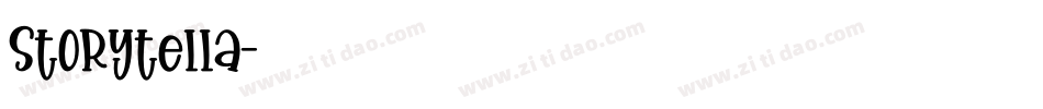 Storytella字体转换