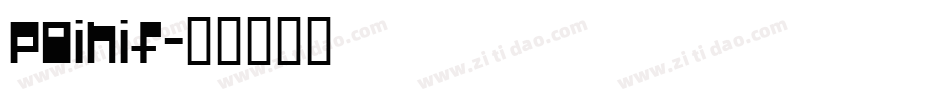 POINIF字体转换