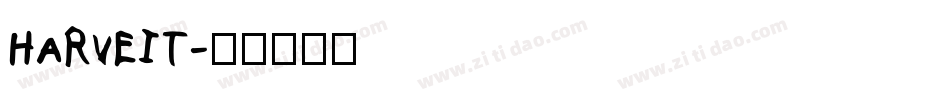 HARVEIT字体转换