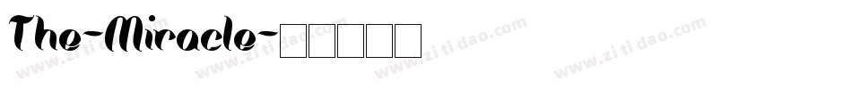 The-Miracle字体转换