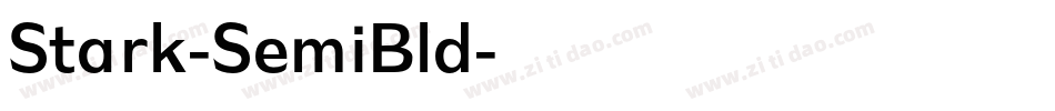 Stark-SemiBld字体转换