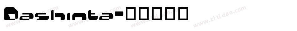 Dashinta字体转换