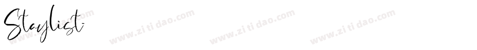 Staylist字体转换