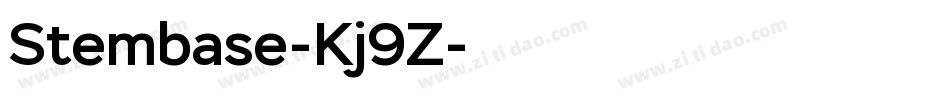 Stembase-Kj9Z字体转换