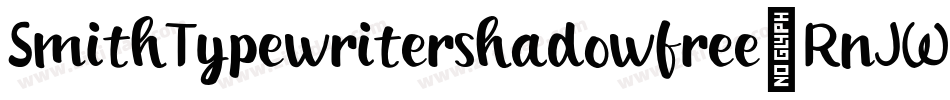 SmithTypewritershadowfree-RnJW字体转换