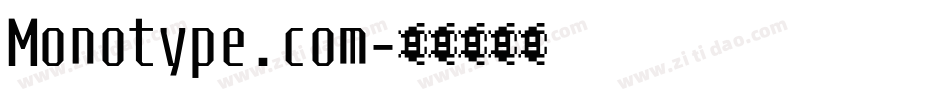 Monotype.com字体转换
