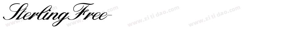 SterlingFree字体转换
