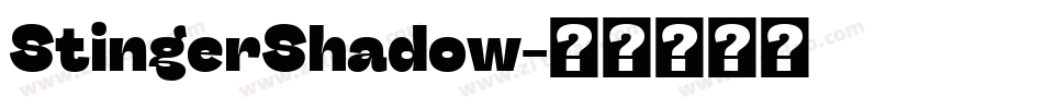 StingerShadow字体转换