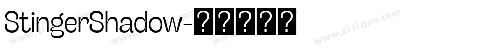 StingerShadow字体转换