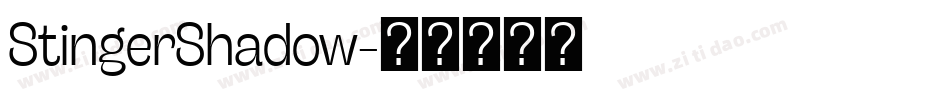 StingerShadow字体转换
