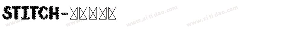 STITCH字体转换