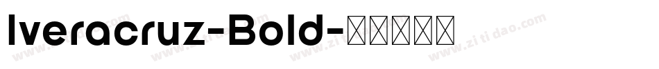 Iveracruz-Bold字体转换