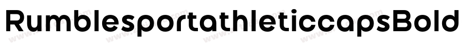 RumblesportathleticcapsBold-ZxDJ字体转换