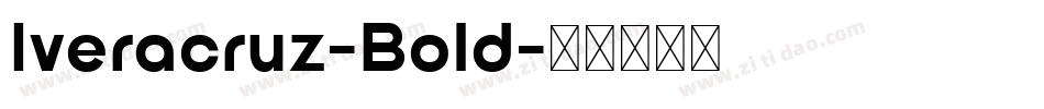 Iveracruz-Bold字体转换