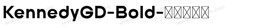 KennedyGD-Bold字体转换
