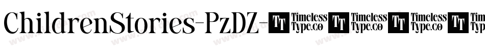 ChildrenStories-PzDZ字体转换