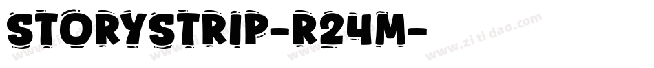 StoryStrip-R24M字体转换