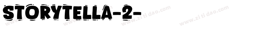 Storytella-2字体转换