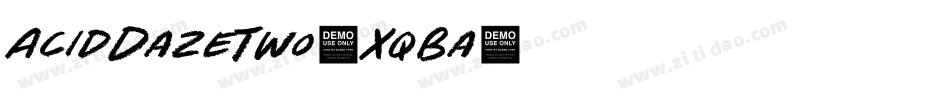 AcidDazeTwo-XqBa字体转换