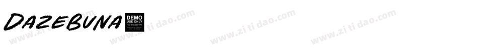 DazeBuna字体转换