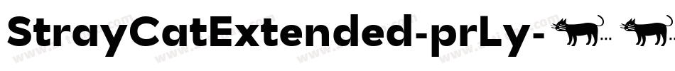 StrayCatExtended-prLy字体转换