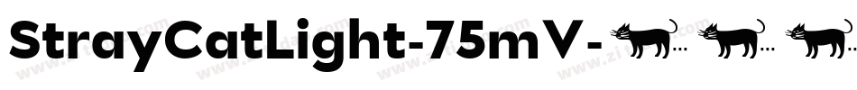 StrayCatLight-75mV字体转换