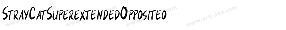 StrayCatSuperextendedOppositeoblique-E2Yr字体转换