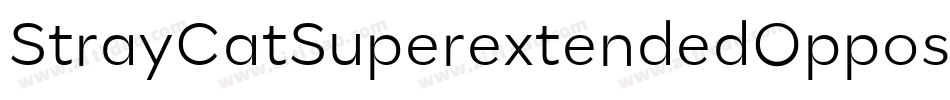StrayCatSuperextendedOppositeoblique-E2Yr字体转换