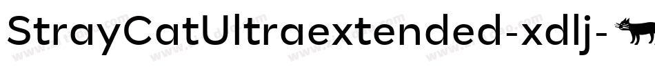 StrayCatUltraextended-xdlj字体转换