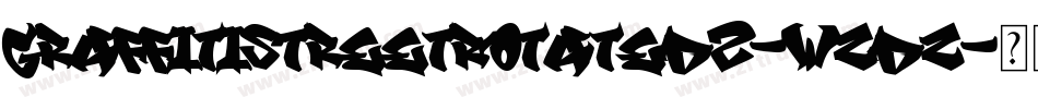 GraffitiStreetRotated2-wzdZ字体转换