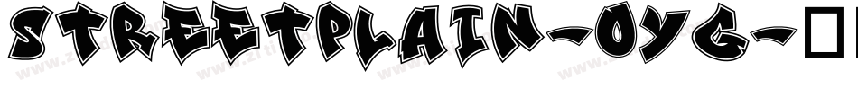 StreetPlain-0YG字体转换