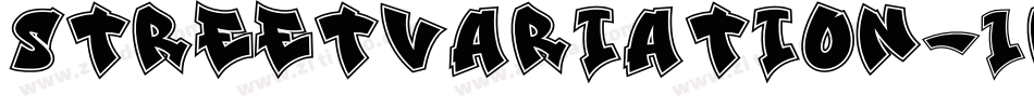 StreetVariation-1rB字体转换