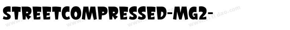 StreetCompressed-mg2字体转换