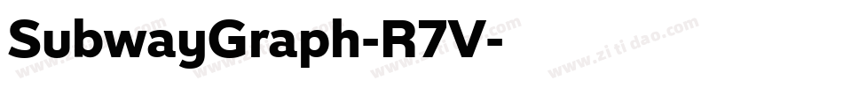 SubwayGraph-R7V字体转换