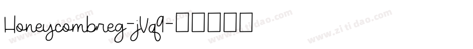 Honeycombreg-jVq9字体转换