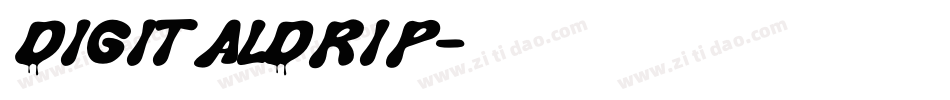 DigitalDrip字体转换