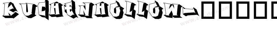 KuchenHollow字体转换