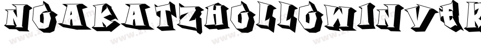 NoakatzHollowInverse-O6me字体转换